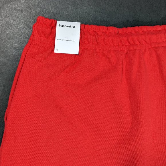 Nike Jordan Men`s Essential Flight Fleece Joggers Size 2XL 38x30 Fire Red - Picture 9 of 10